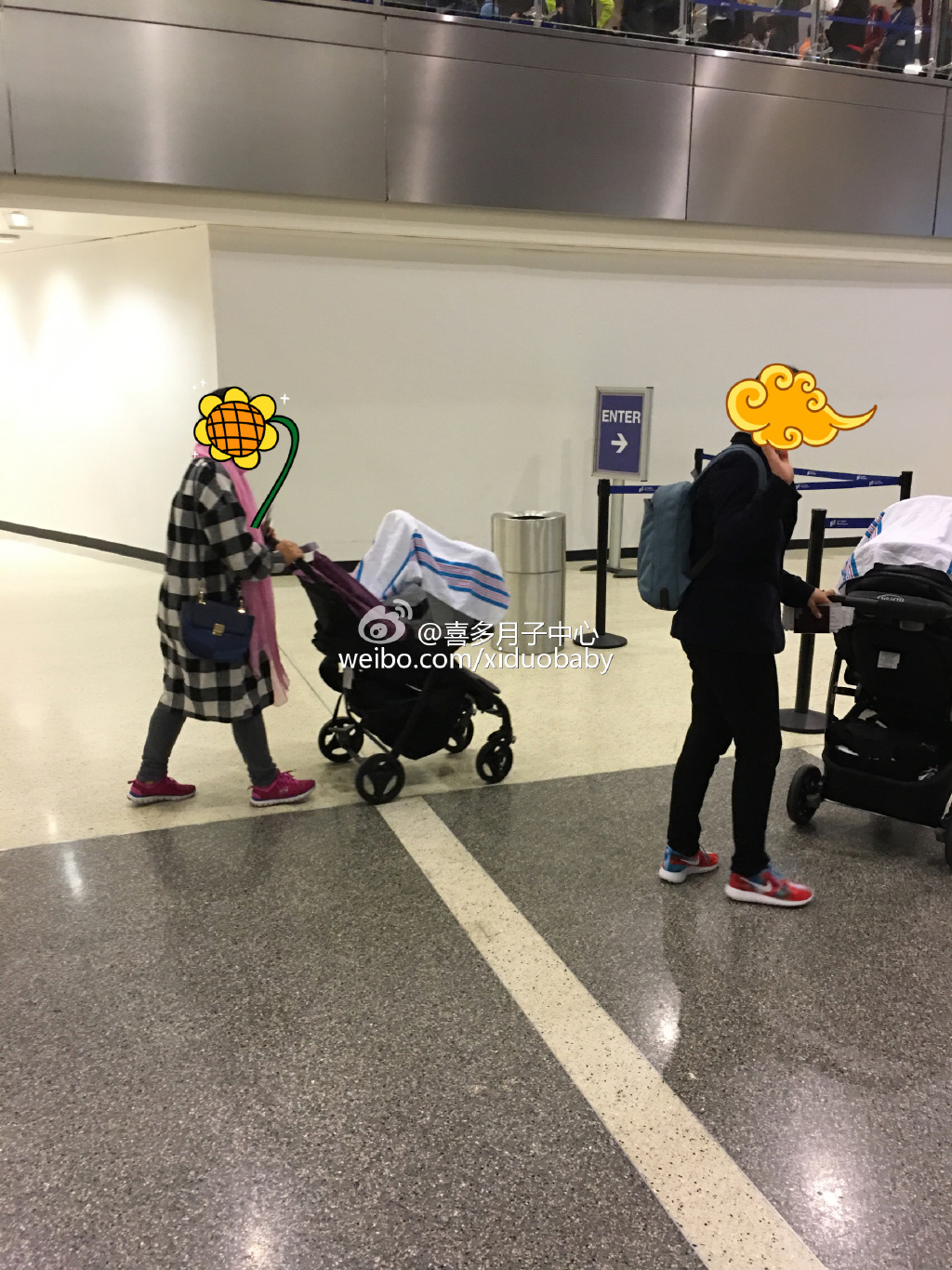 结伴回国 - 上海镇江客人结伴同回国 圆满结束赴美生子旅程