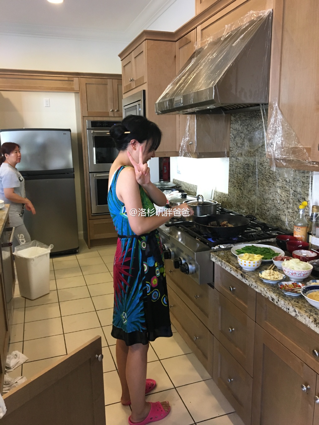 聚餐 - 湖南客人赴美生子顺产女宝 宝宝满月亲自下厨