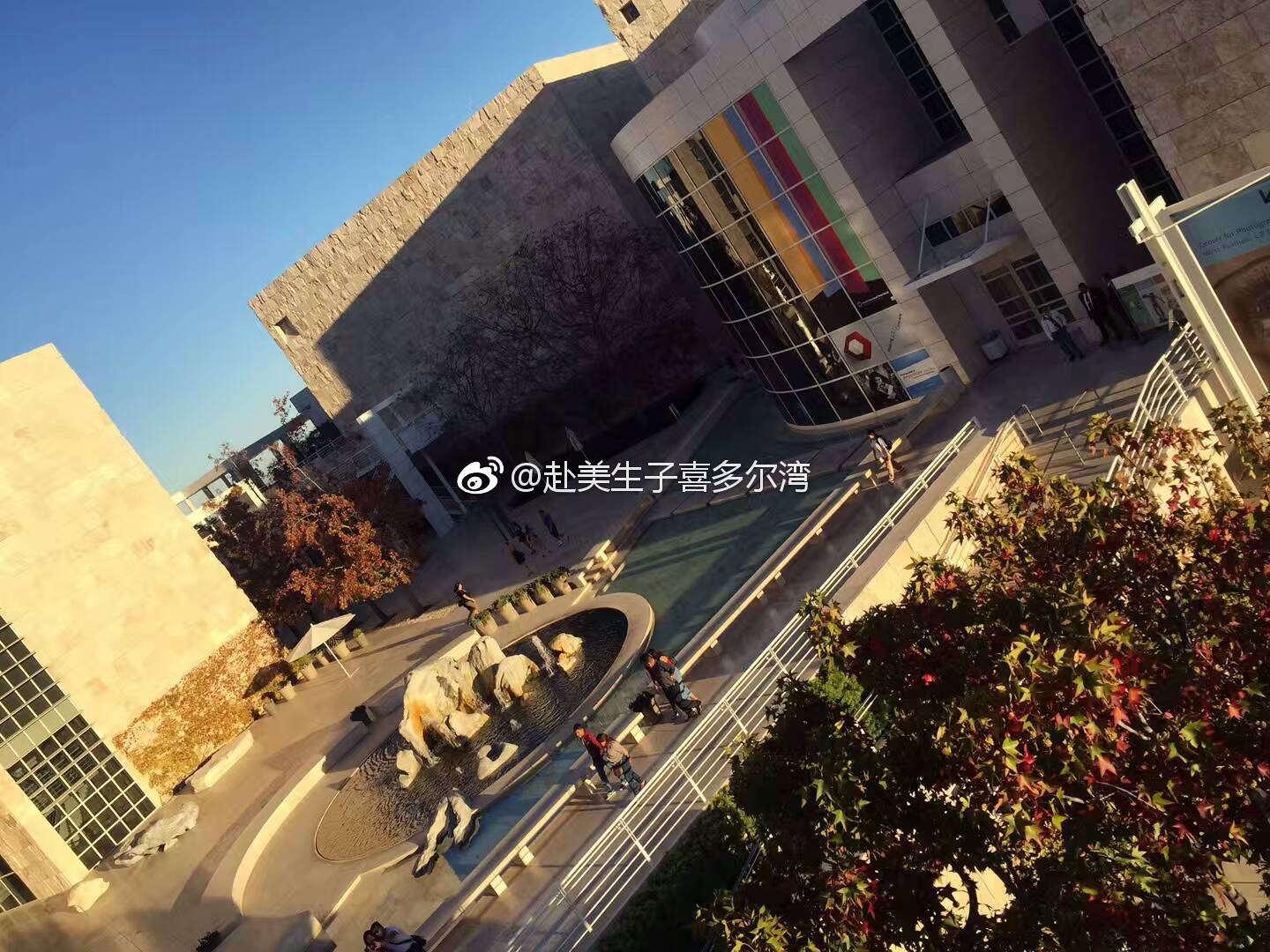 图片116 - 赴美生子湖南客人出月子到洛杉矶盖蒂中心游玩